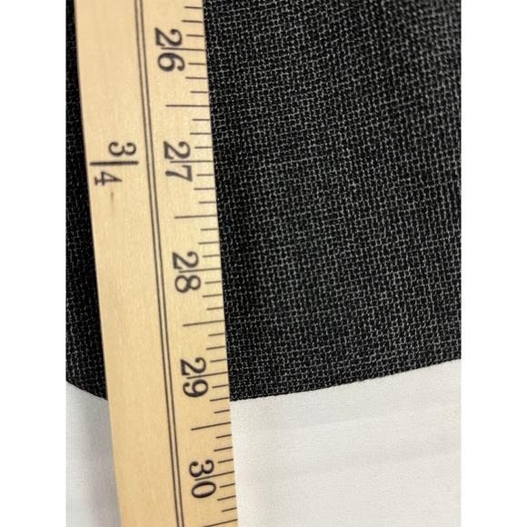 JOS A BANK Men Charcoal Herringbone Wool Blend Suit Blazer Jacket 36R - Picture 4 of 9